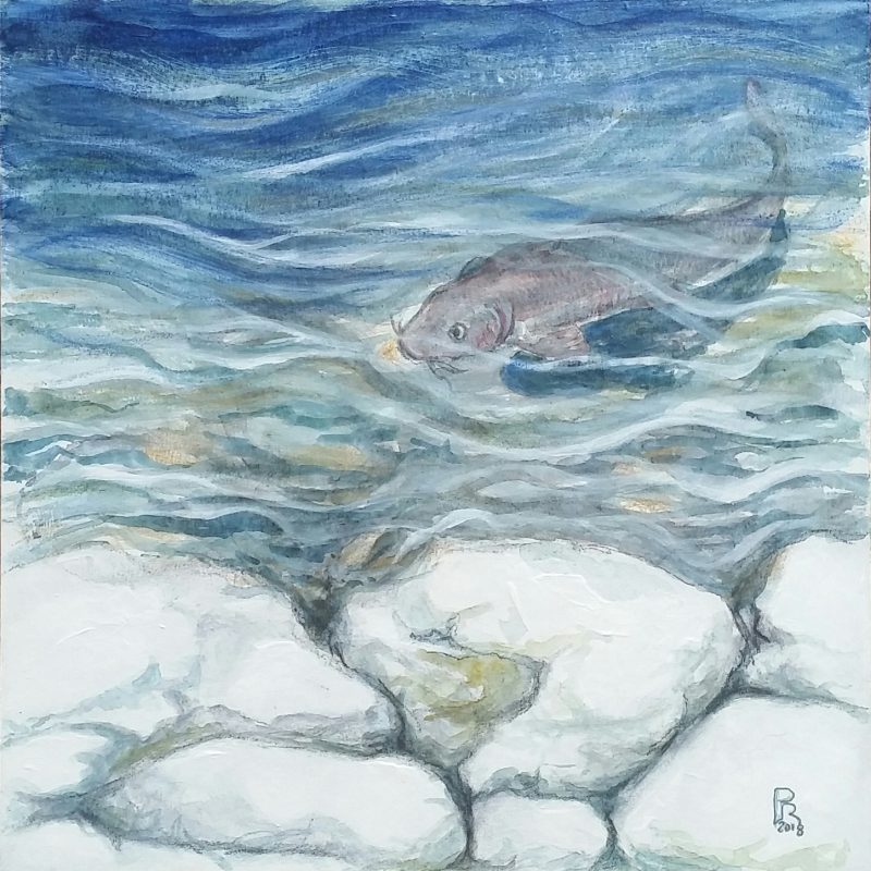 Tecnica mista su tavola 20 x 20