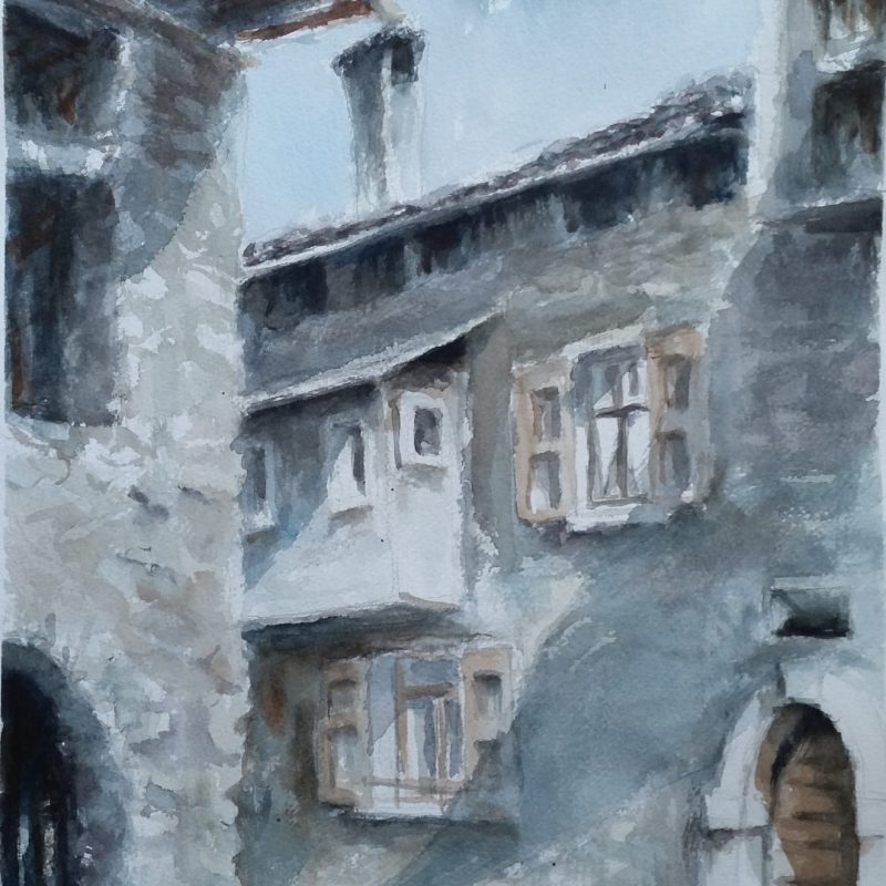 acquerello su carta Arches